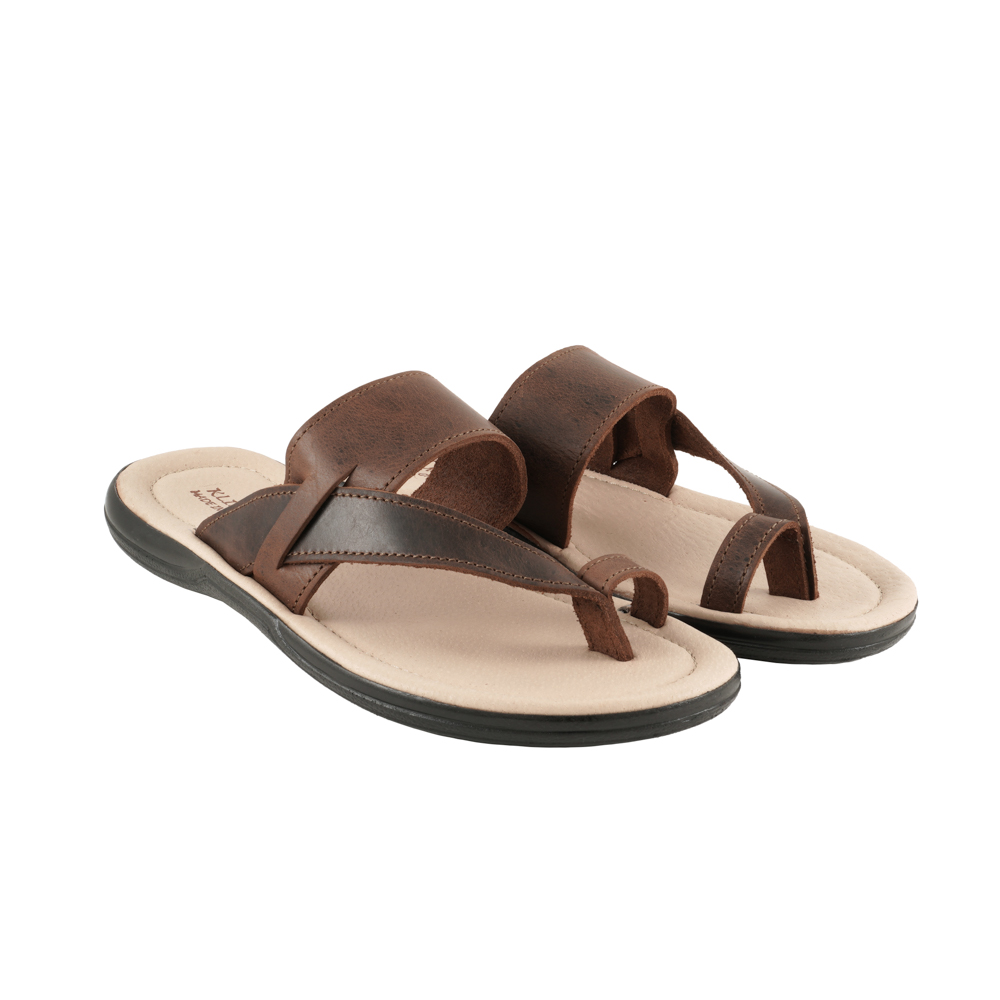 Anatomic-Slides-Branded-Men-Sandals-Brown-39-Odysseus-201 Σανδάλια Επώνυμα Ανδρικά Ανατομικά Δερμάτινα Οδυσσέας (201) 2