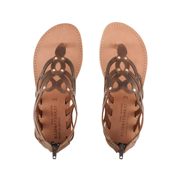 Branded Ancient Greek Sandals Medea (523) 4