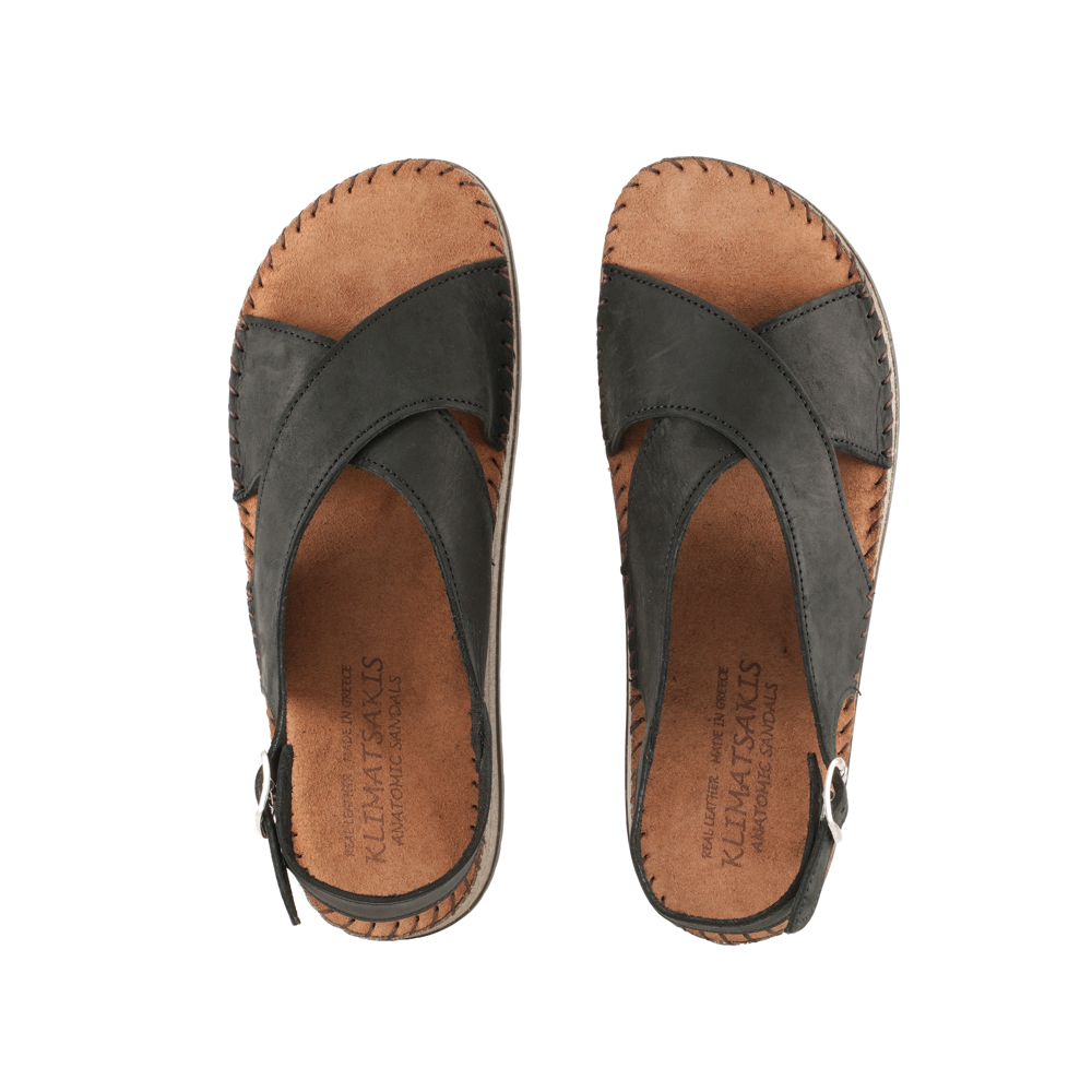 Back-Strap-Women-Black-Shoes-Anatomic-Beatrice-2027 Ανατομικά Γυναικεία Παπούτσια Μαύρα Κλειστά Βεατρίκη (2027) 4