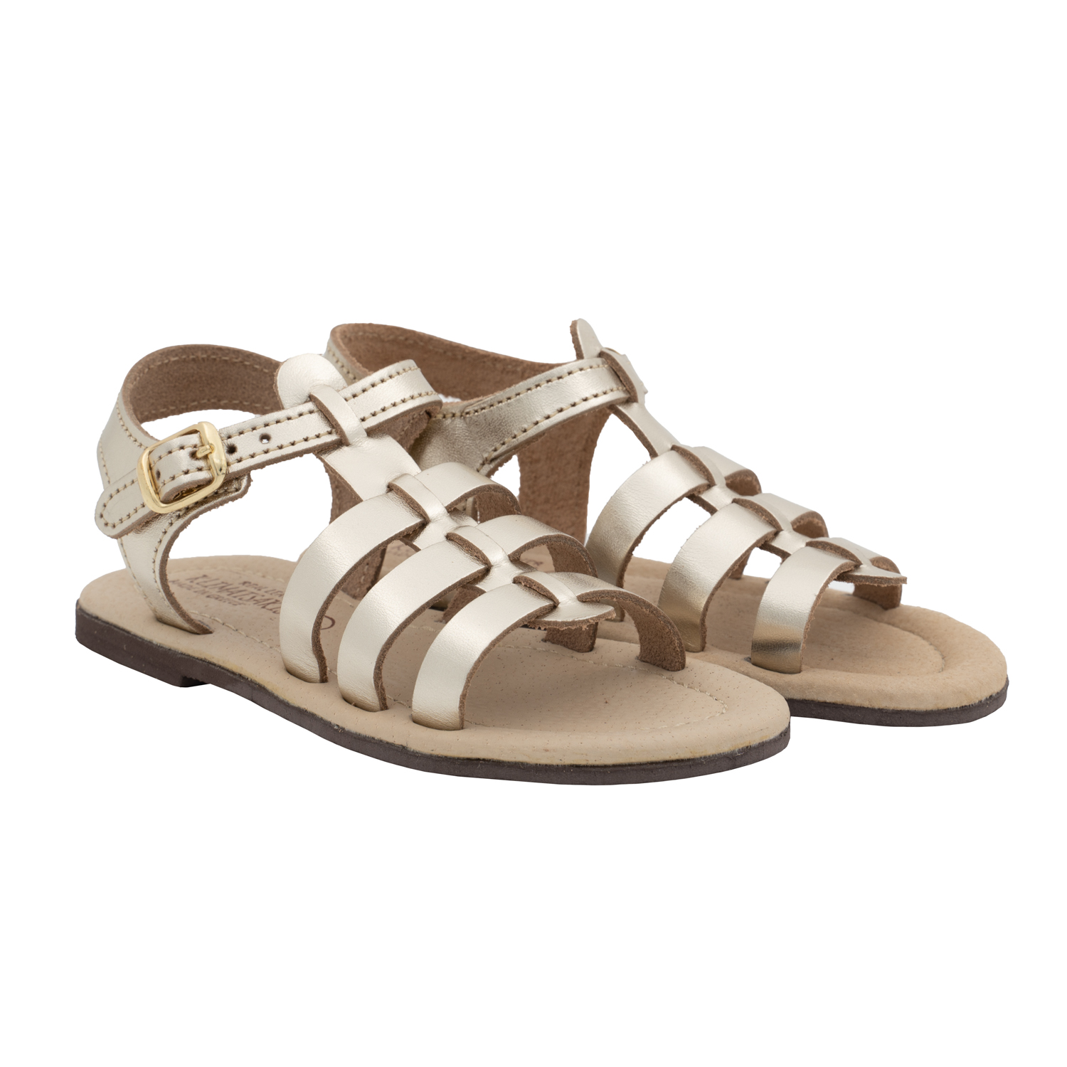 Branded-Gladiator-Sandals-for-Girls-Gold-Andromeda-Junior-7-G Σανδάλια Μονομάχου για κορίτσια Επώνυμα Μικρή Ανδρομέδα (7-G) 2