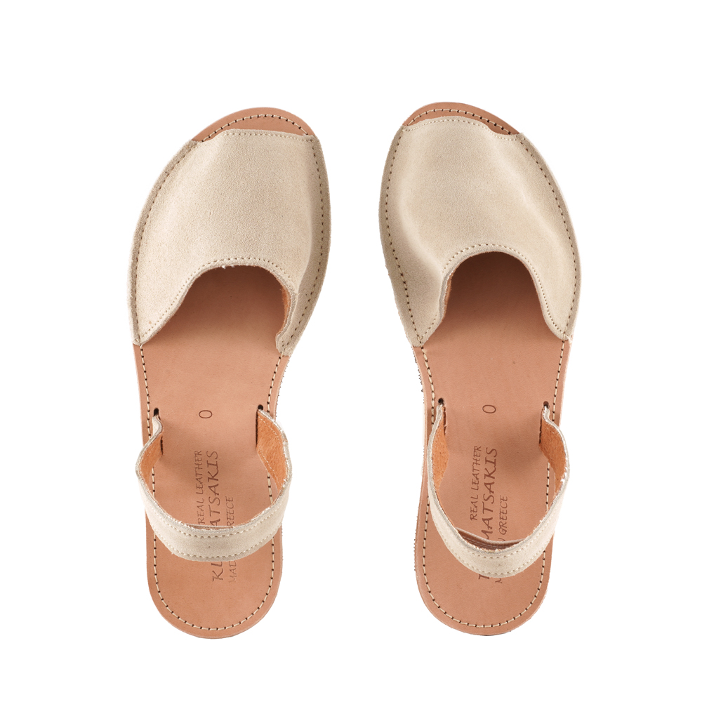 Espadrilles-Greek-Leather-Suede-Beige-Ibiza-RAF Ελληνικές Δερμάτινες Σουέτ Εσπαντρίγιες Ίμπιζα (RAF) 4
