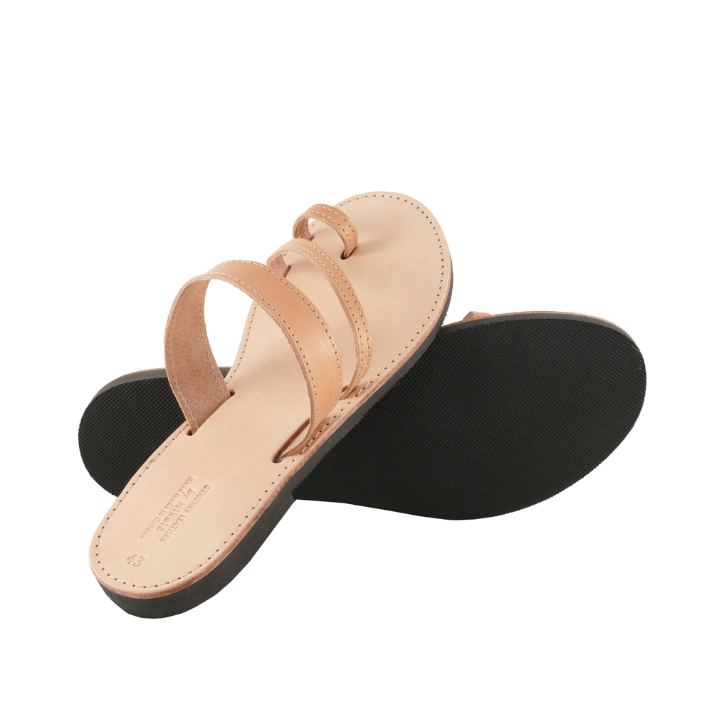 Handmade-Leather-Men-Sandals-Economic-Hector-113M Ανδρικά Σανδάλια Οικονομικά Χειροποίητα Έκτορας (113M) 3
