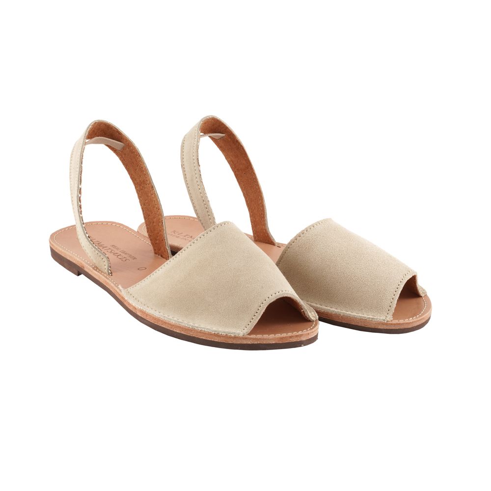 Leather-Greek-Suede-Espadrilles-Beige-Ibiza-RAF Ελληνικές Δερμάτινες Σουέτ Εσπαντρίγιες Ίμπιζα (RAF) 2