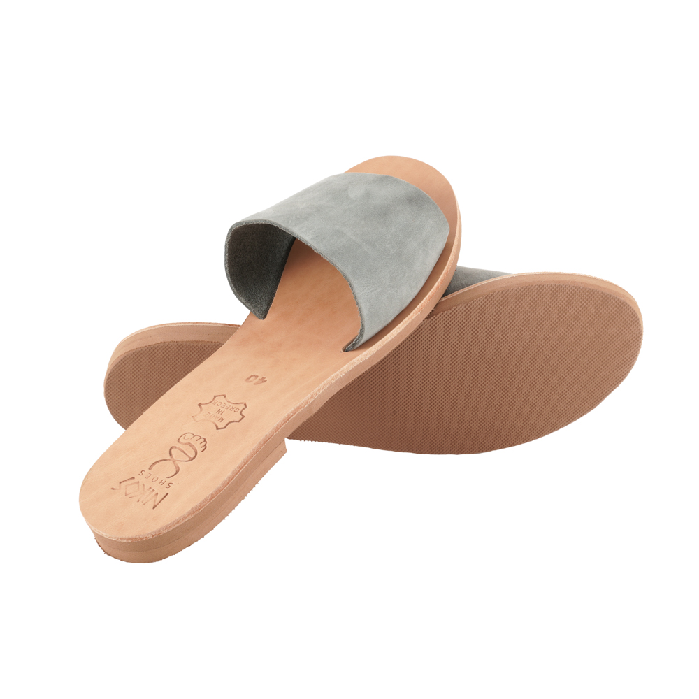 Women's Sandals - Leather Slides Rhea (202) 2