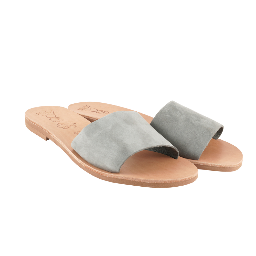 Women's Sandals - Leather Slides Rhea (202) 1