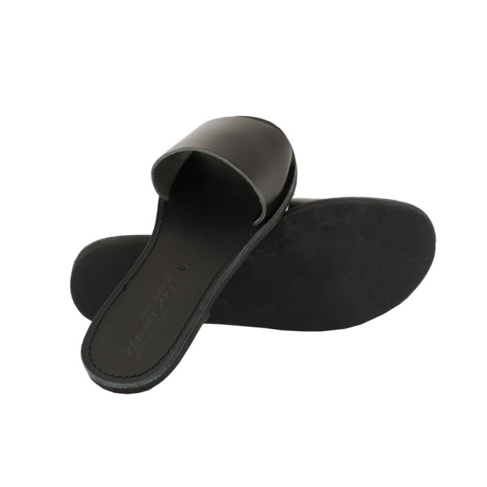 Sandals Slides Black Modern Leda (719) 3