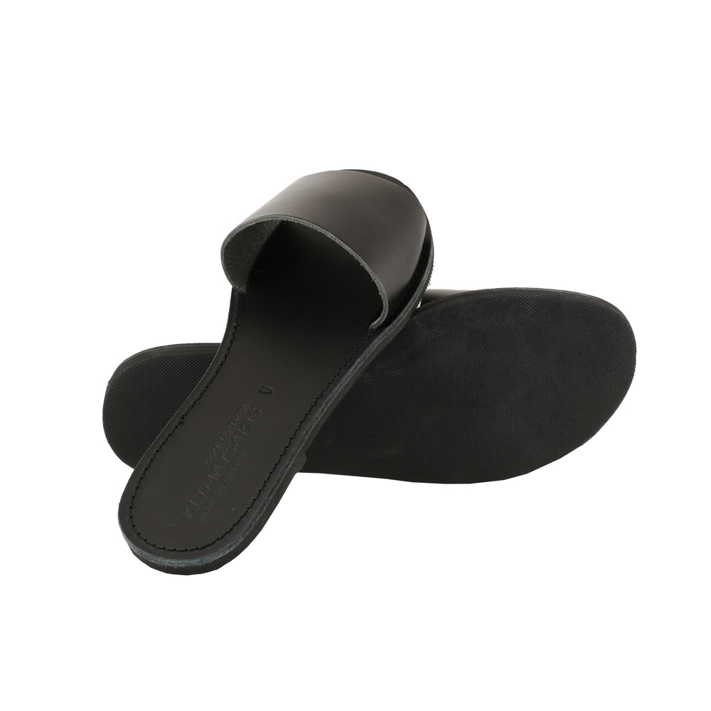 Modern-Sandals-Slides-Black-Leda-719 Σανδάλια Slides Μαύρα Μοντέρνα Λήδα (719) 3