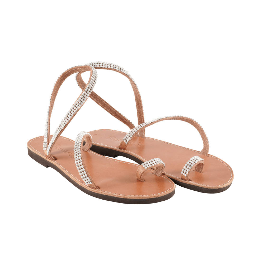Rhinestones-Bridal-Shoes-Wedding-Sandals-Fidaki-124 Bridal Shoes: Rhinestones Wedding Sandals Fidaki (124) 1