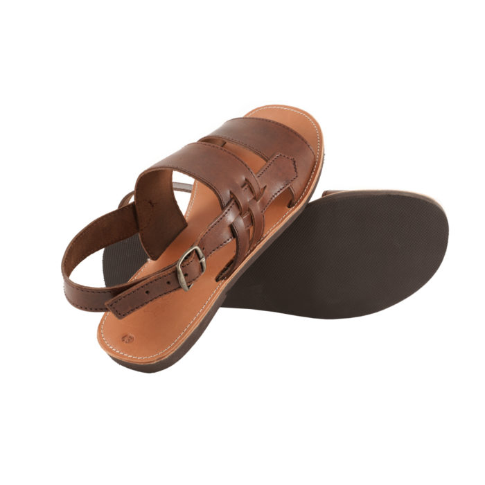 Men's Summer Shoes Leather Sandals Aiantas (400) 3