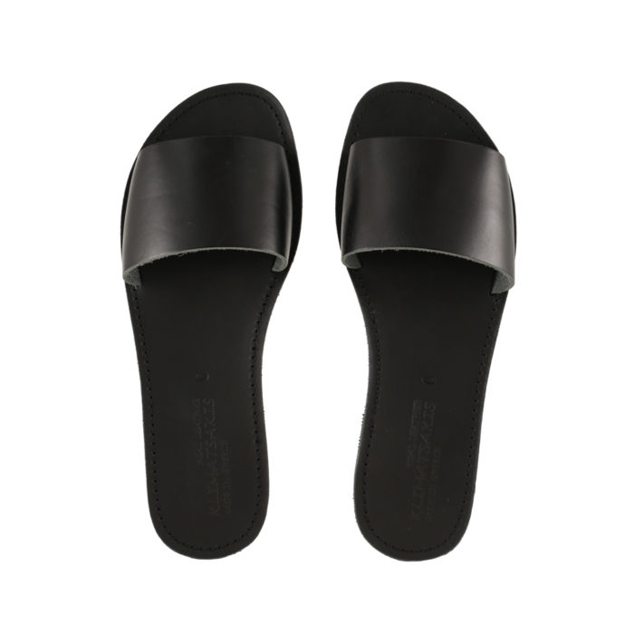 Sandals Slides Black Modern Leda (719) 4