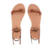 Sandals Pecan Brown with Wings Hermes (165A) 8