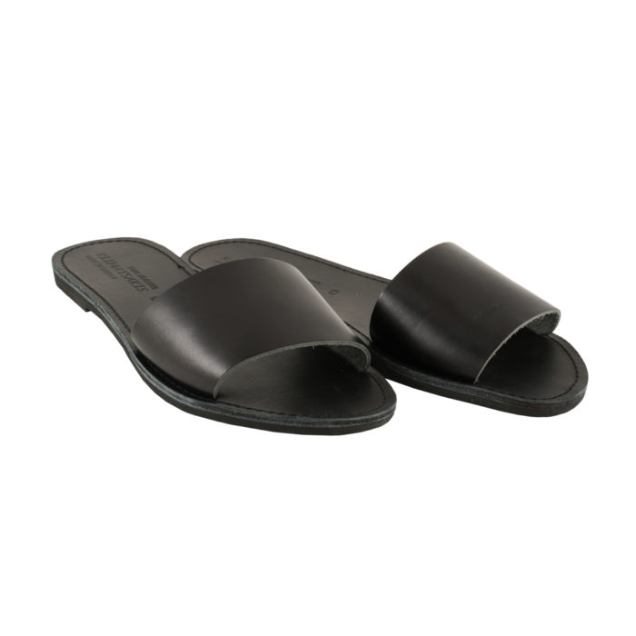 Sandals Slides Black Modern Leda (719) 2