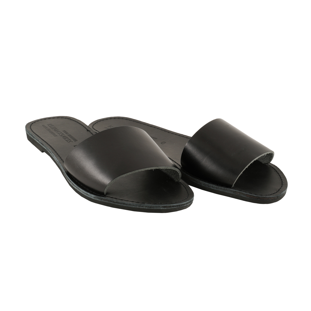 Slides-Black-Modern-Sandals-Leda-719 Σανδάλια Slides Μαύρα Μοντέρνα Λήδα (719) 2