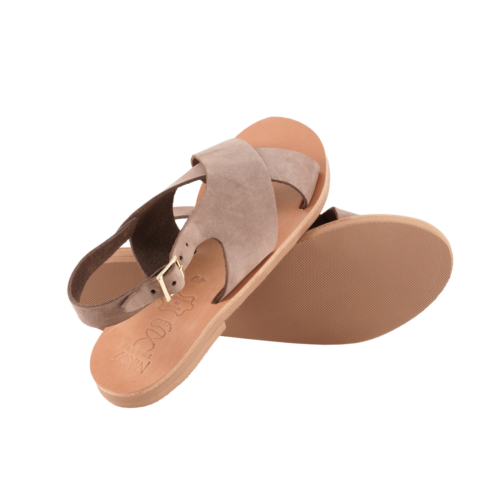 Soft-Sandals-Leather-Criss-Cross-Ersi-195 Sandals Leather Criss Cross Soft Ersi (195) 2