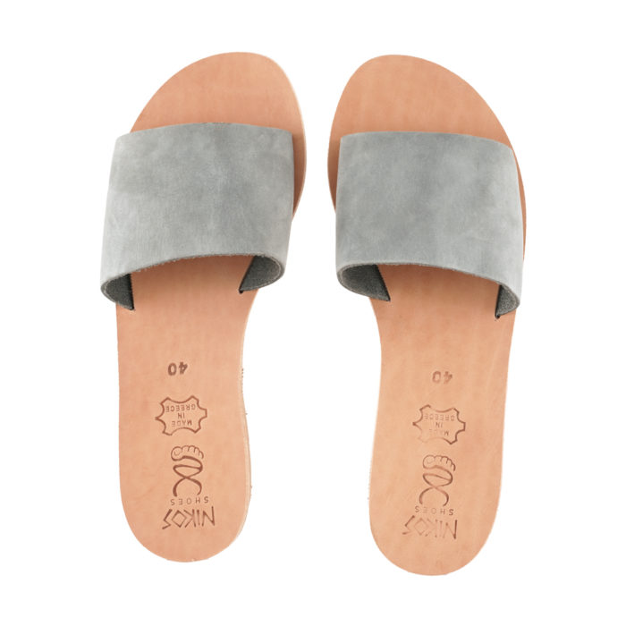 Women's Sandals - Leather Slides Rhea (202) 4