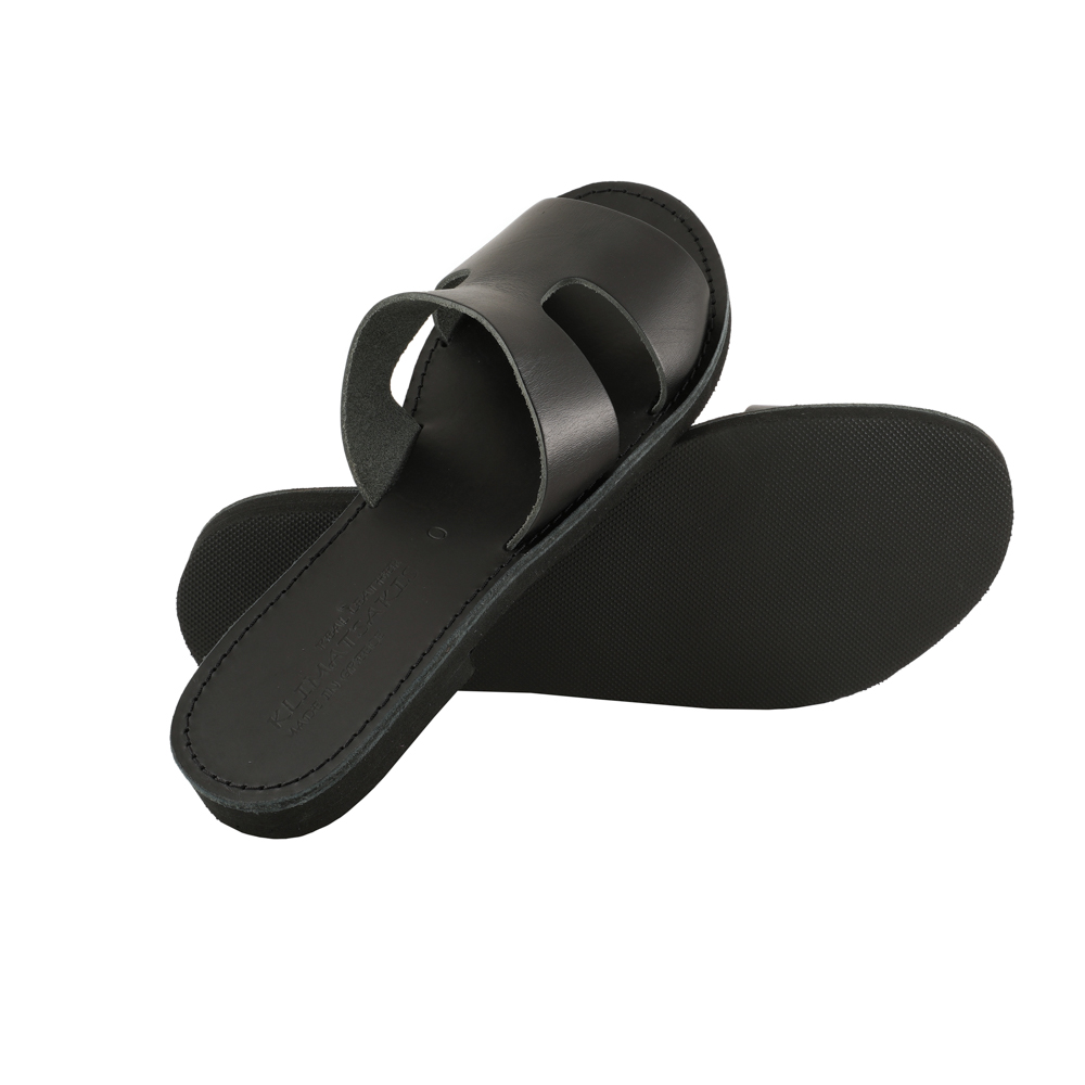 Women-Sandals-Black-Slides-Modern-Iro-716 Σανδάλια Μαύρα Slides Μοντέρνα Γυναικεία Ηρώ (716) 3