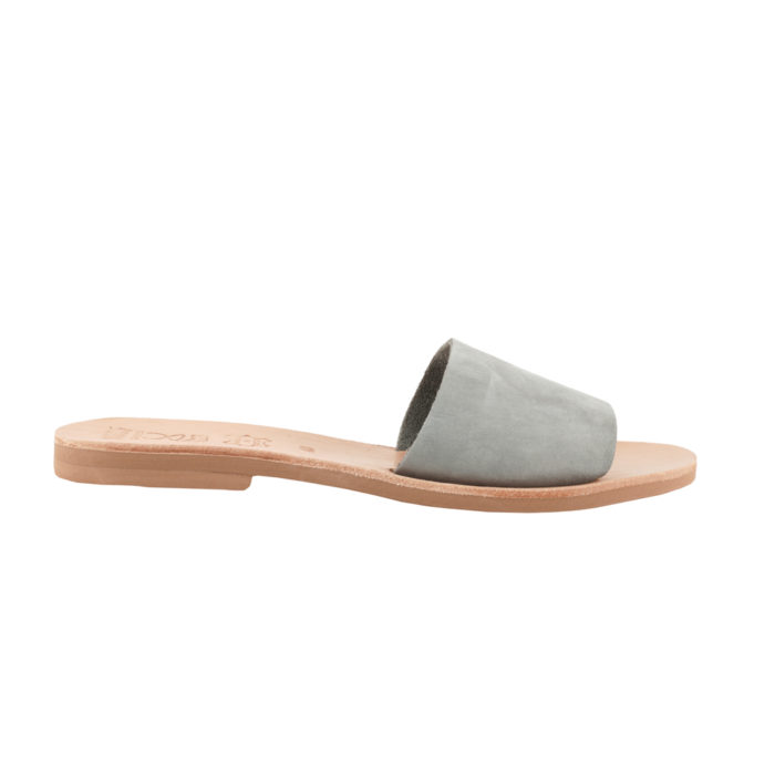 Women's Sandals - Leather Slides Rhea (202) 1