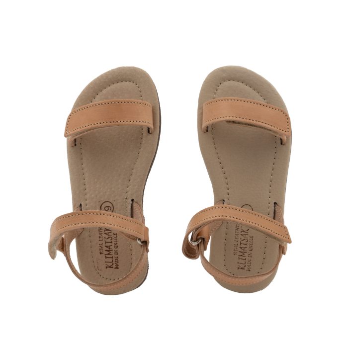 Leather Kids Velcro Sandals Bireme (262) 4