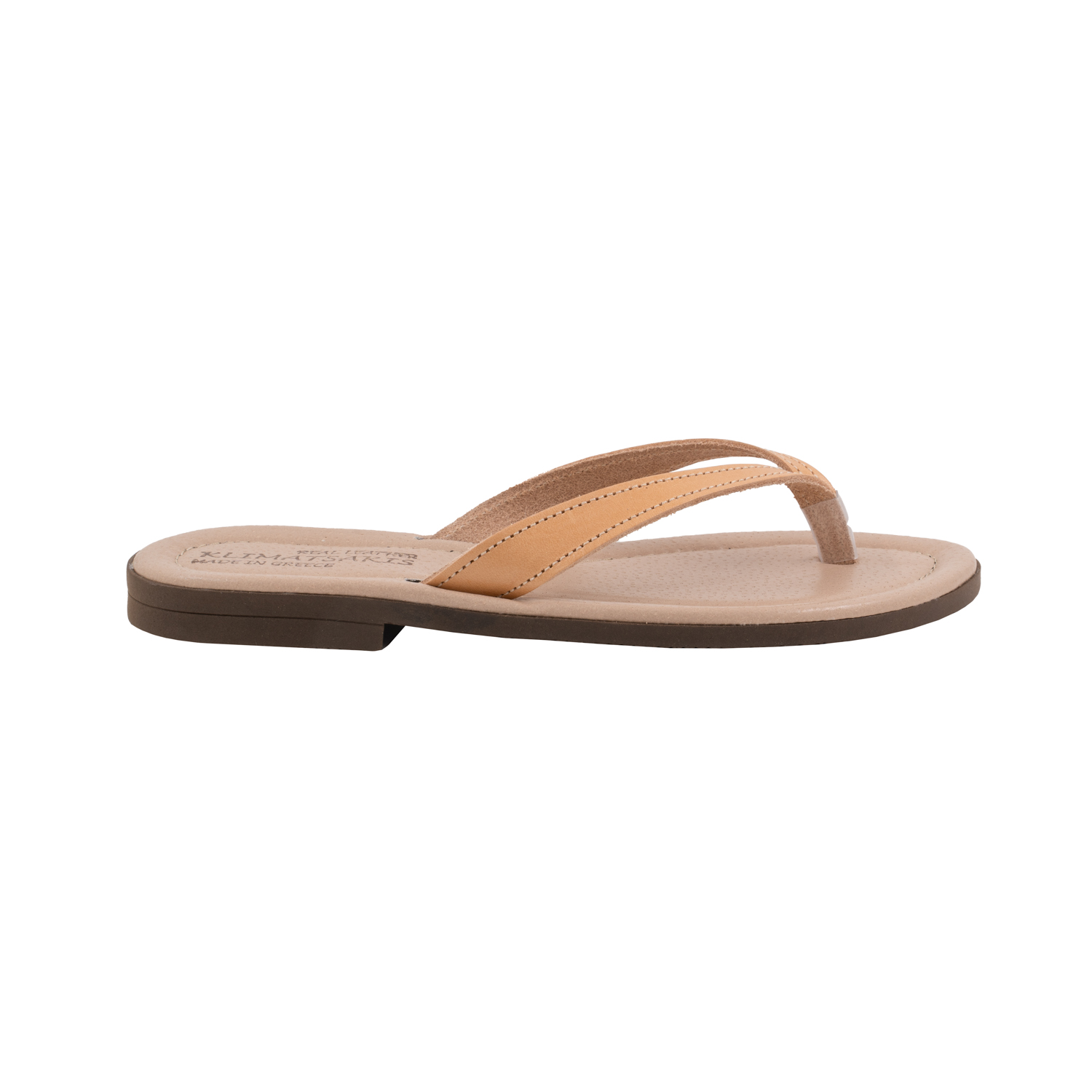 Leather-Soft-Flip-flops-Sandals-Io-2027 Δερμάτινες Μαλακές Σαγιονάρες - Σανδάλια Ιώ (2027) 1