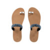 Mini-Strass-Sandals-Leather-Natural-Brilliant-Meander-104G Leather Sandals with Mini Strass - Brilliant Meander (104G) 8