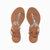 Sandals-Silver-from-Strass-with-Sun-Sun-108 Ασημί Σανδάλια με Ήλιο από Στρας - Ήλιος (108) ΣΕ ΠΡΟΣΦΟΡΑ 8